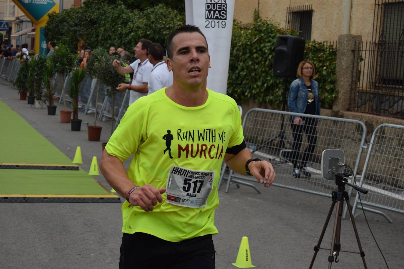 El atleta del Grupo Alcaraz se lleva la XXVII Carrera Popular de la pedanía murciana con un tiempo de 36:06 minutos, por los 43:42 para la corredora del Bathco Running Team