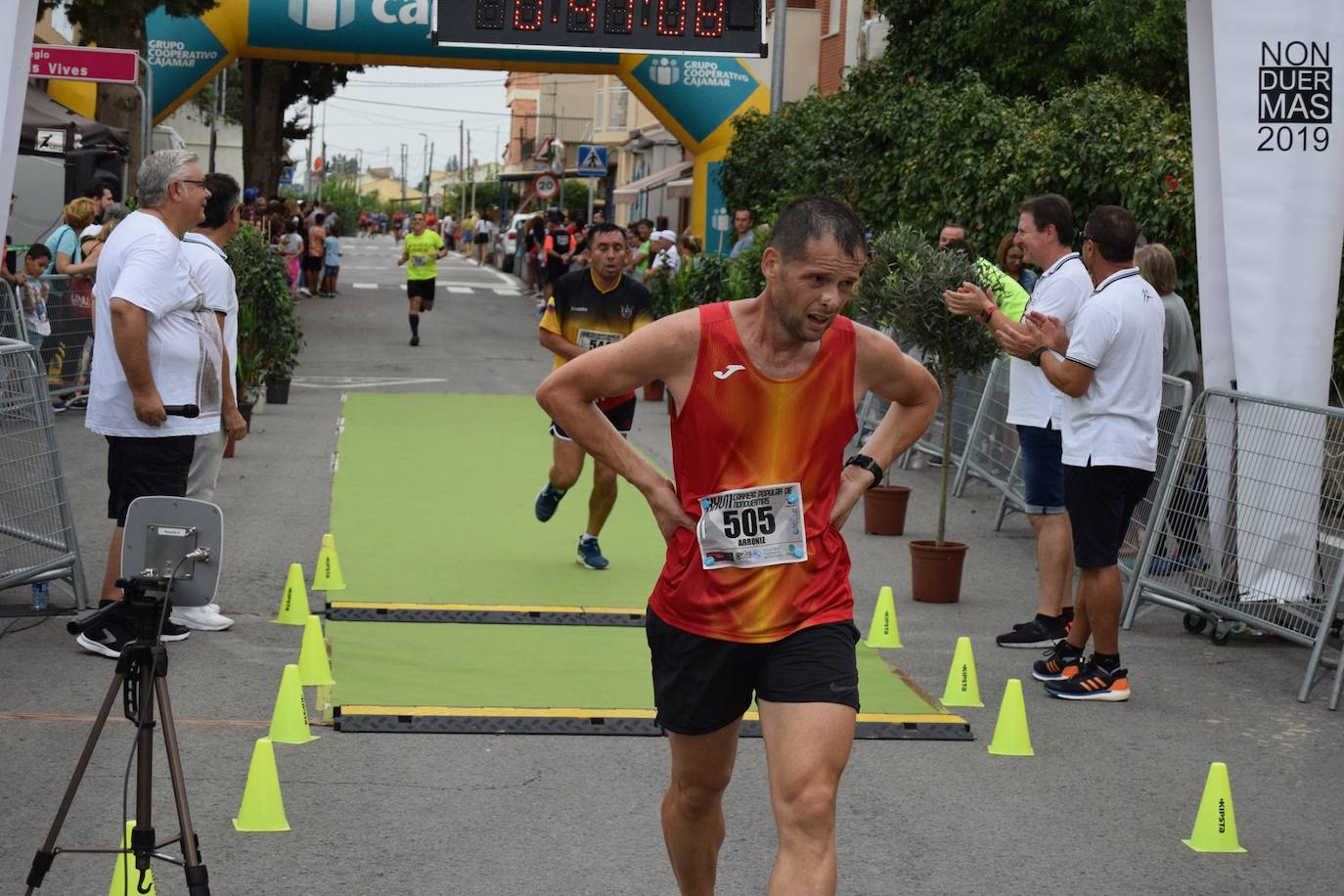 El atleta del Grupo Alcaraz se lleva la XXVII Carrera Popular de la pedanía murciana con un tiempo de 36:06 minutos, por los 43:42 para la corredora del Bathco Running Team