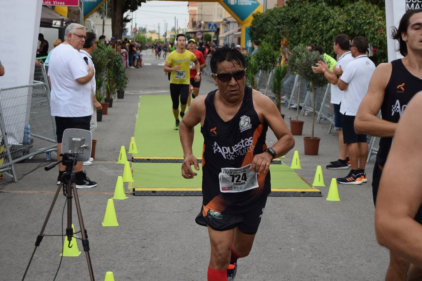 El atleta del Grupo Alcaraz se lleva la XXVII Carrera Popular de la pedanía murciana con un tiempo de 36:06 minutos, por los 43:42 para la corredora del Bathco Running Team