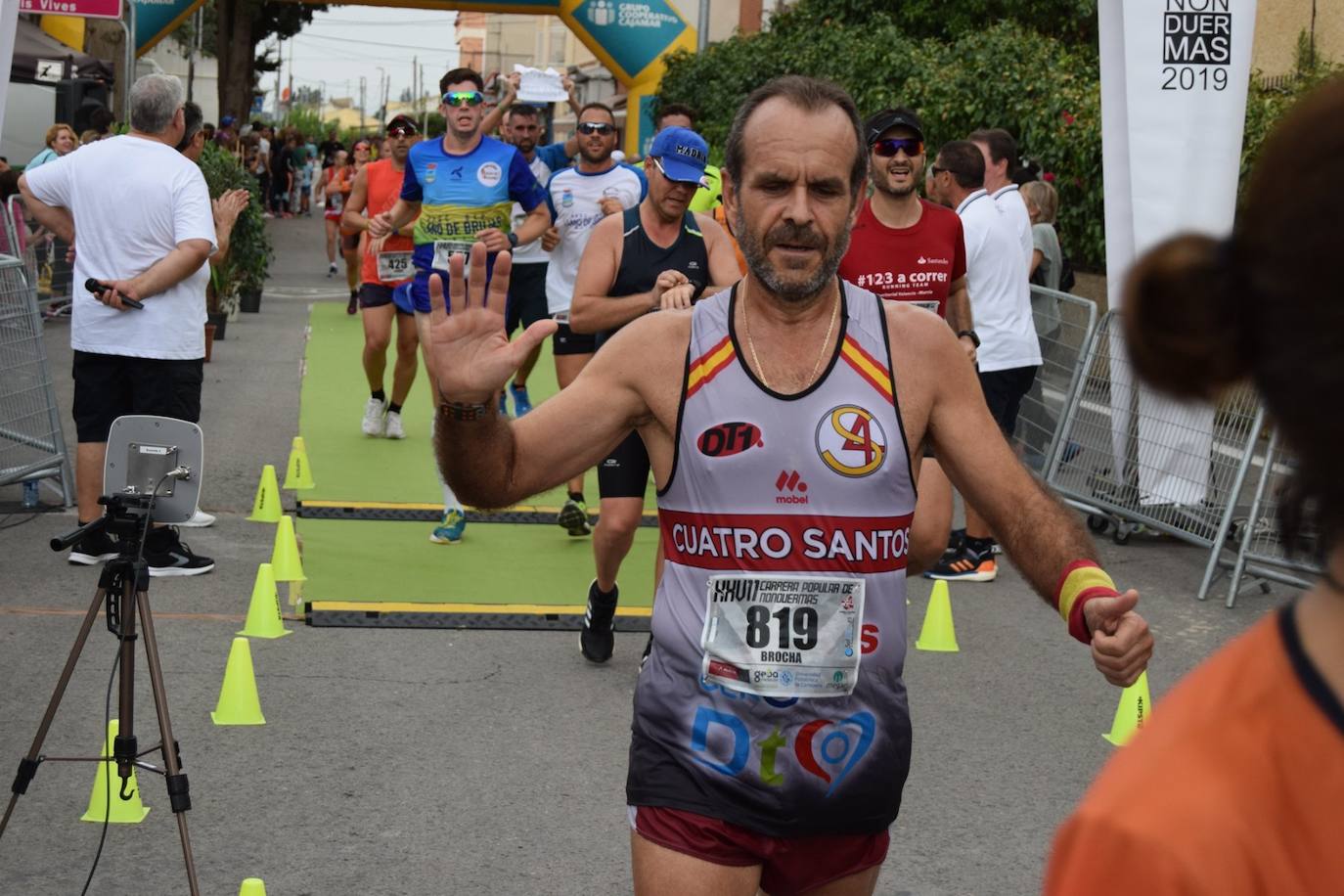 El atleta del Grupo Alcaraz se lleva la XXVII Carrera Popular de la pedanía murciana con un tiempo de 36:06 minutos, por los 43:42 para la corredora del Bathco Running Team