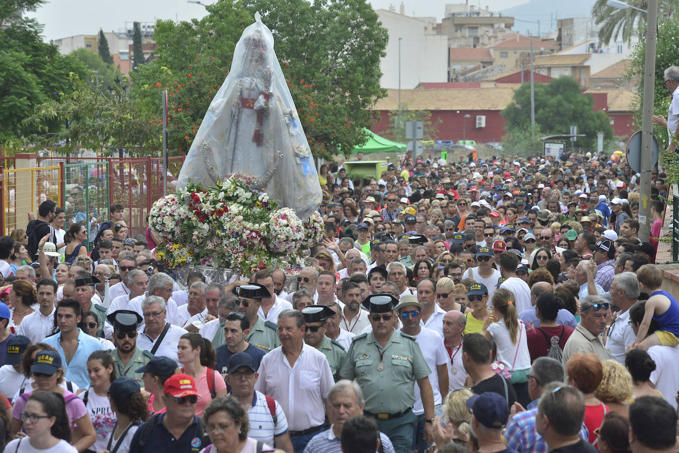 Fotos: El recorrido de la Morenica, en imágenes