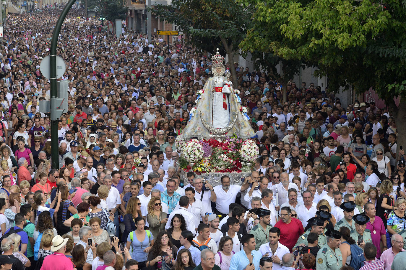 Fotos: El recorrido de la Morenica, en imágenes