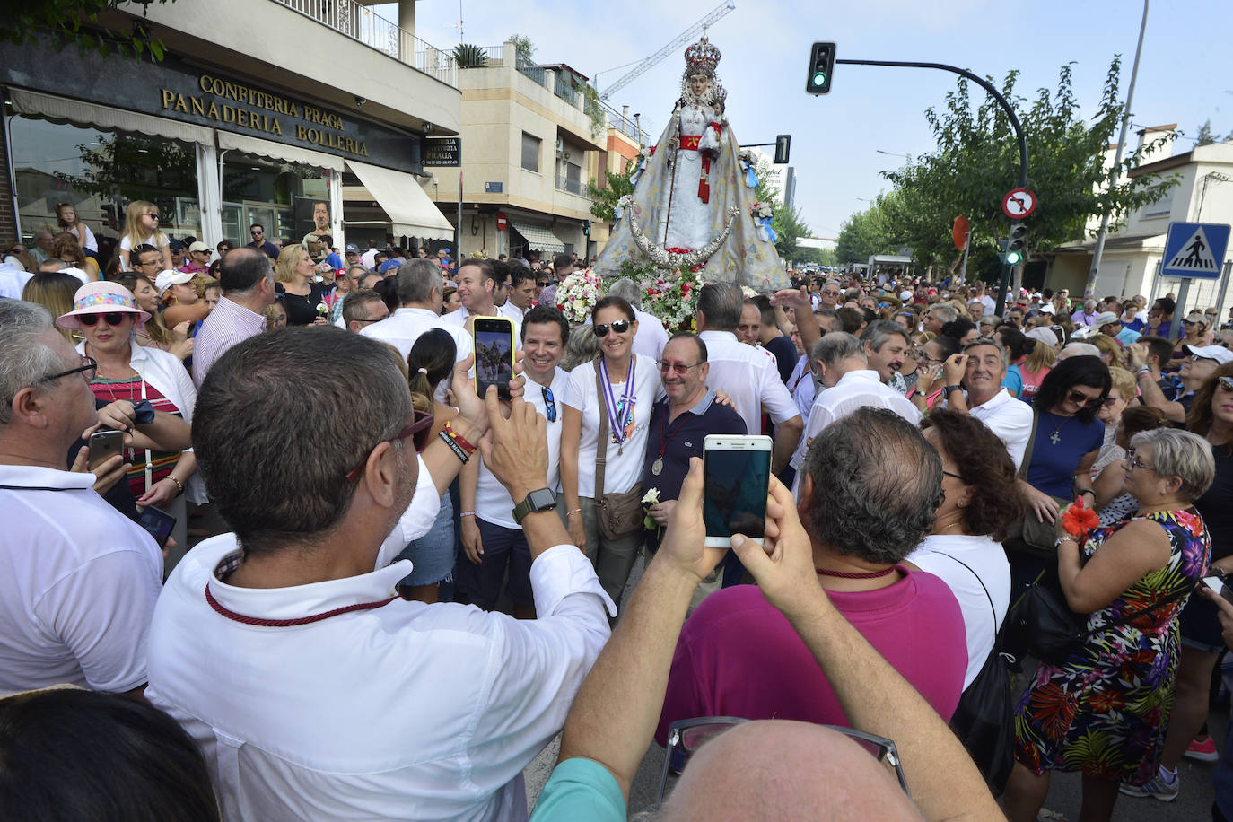Fotos: El recorrido de la Morenica, en imágenes