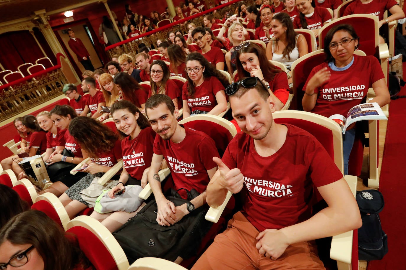 Hasta el 6 de octubre tendrán lugar actividades con las que los nuevos alumnos podrán conocer la institución y la Región. Entre ellas, se incluyen visitas turísticas por Murcia y Cartagena, descenso por del río Segura y noche de tapas, entre otras