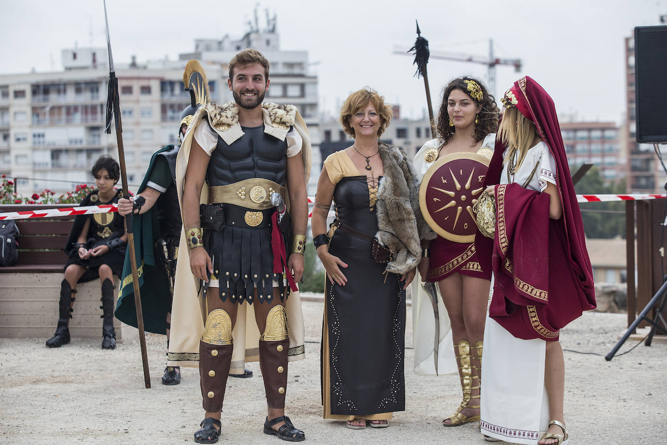 La Ruta Iter Ignis comenzó en Cabo de Palos y reunió a una veintena de relevistas.