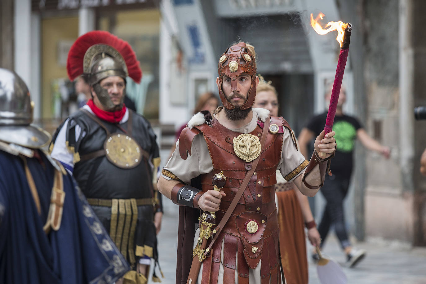 La Ruta Iter Ignis comenzó en Cabo de Palos y reunió a una veintena de relevistas.