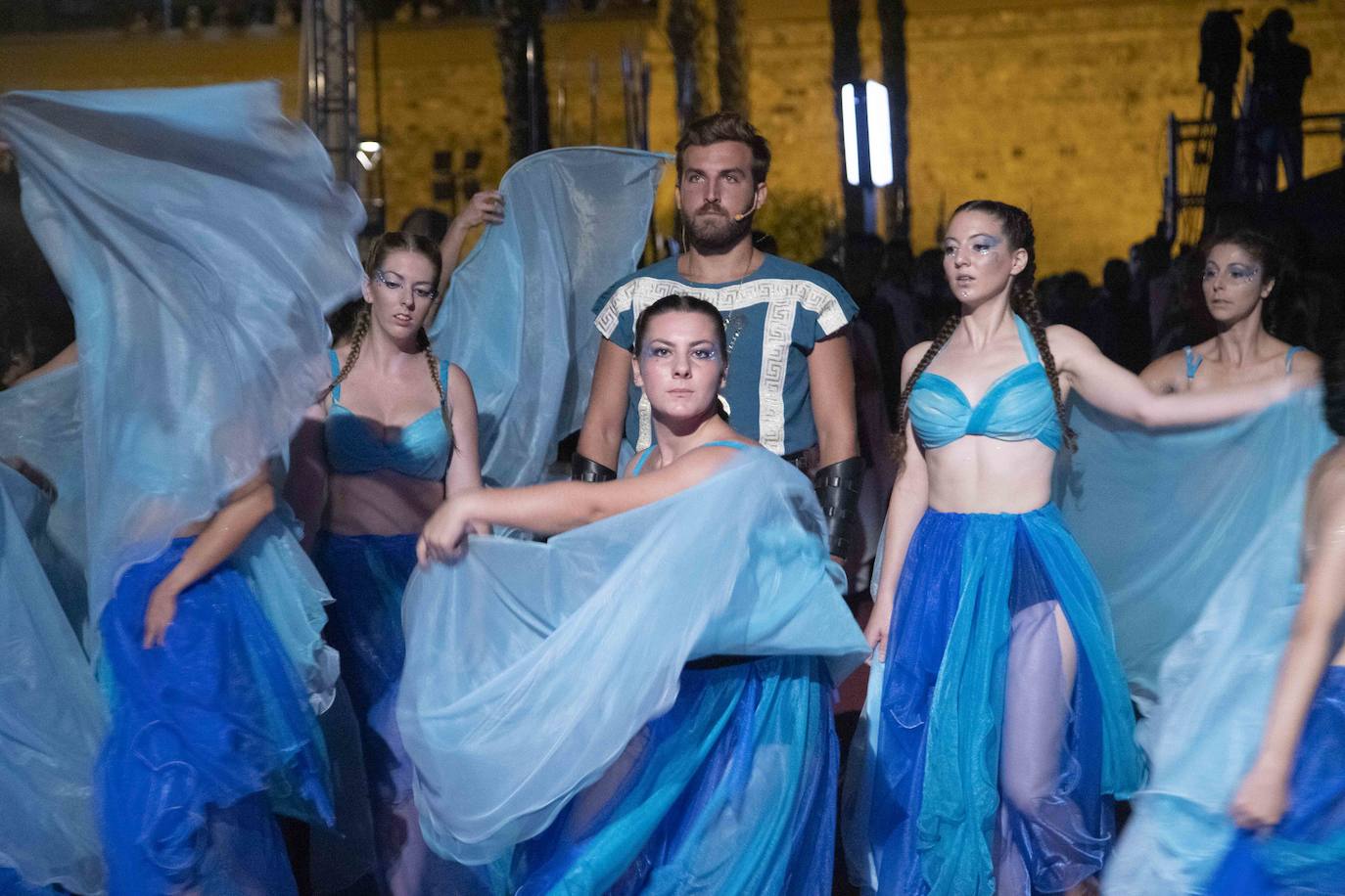 La participación de más de 500 actores aumentó la espectacularidad del acto, ante 1.500 asistentes.