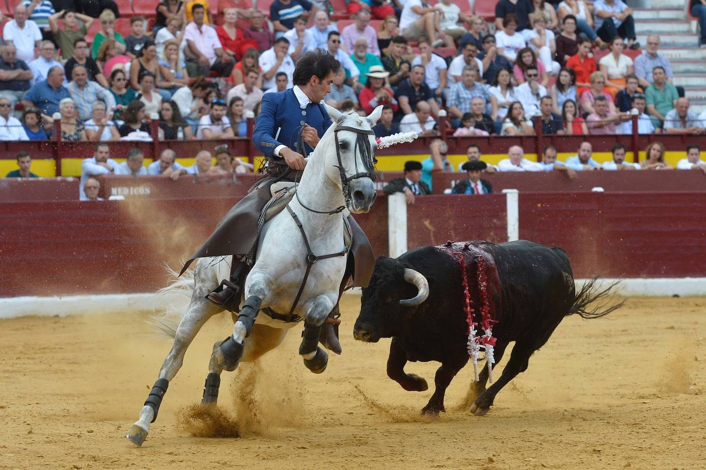 Fotos: Corrida de rejones de la Feria Taurina de Murcia 2019