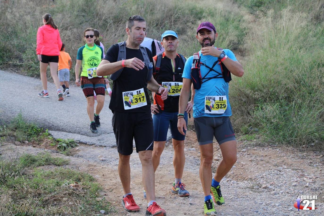 El atleta del Mobel Automenor Running Team Alfonso De Moya se lleva el VI Trail del Gavilán con un tiempo de 2:19:21 en los 22 kilómetros, por los 2:43:57 para su compañera de club Ana Isabel Cánovas