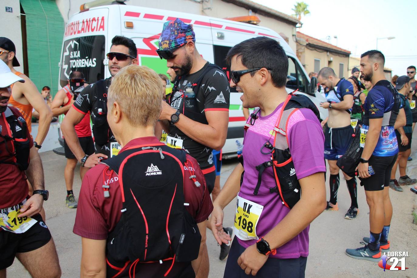 El atleta del Mobel Automenor Running Team Alfonso De Moya se lleva el VI Trail del Gavilán con un tiempo de 2:19:21 en los 22 kilómetros, por los 2:43:57 para su compañera de club Ana Isabel Cánovas