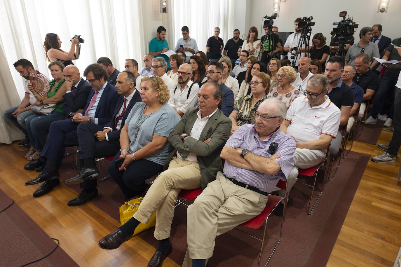 Los tres partidos que lideran el Ayuntamiento de Cartagena presentaron su Programa de Gobierno.