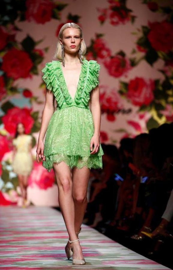 La marca Blumarine durante su desfile de Primavera/Verano 2020 en la Milán Fashion Week