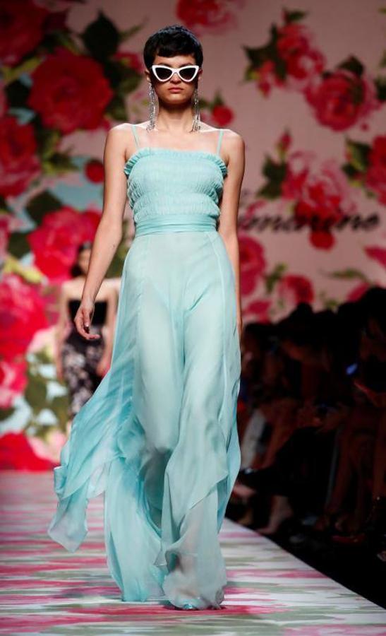 La marca Blumarine durante su desfile de Primavera/Verano 2020 en la Milán Fashion Week