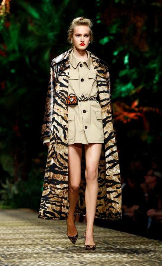 La firma italiana Dolce & Gabban presentó su colección Primavera/Verano 2020 en la pasarela de la Milán Fashion Week