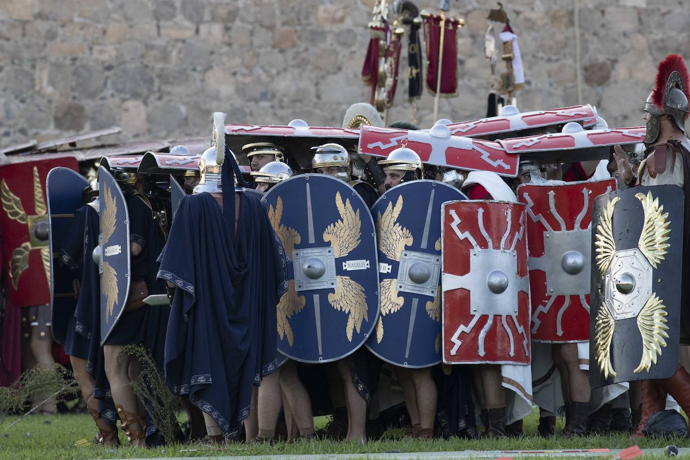 La Batalla entre carthagineses y romanos deleita a más de 5.000 personas, con una puesta en escena con más luchas cuerpo a cuerpo