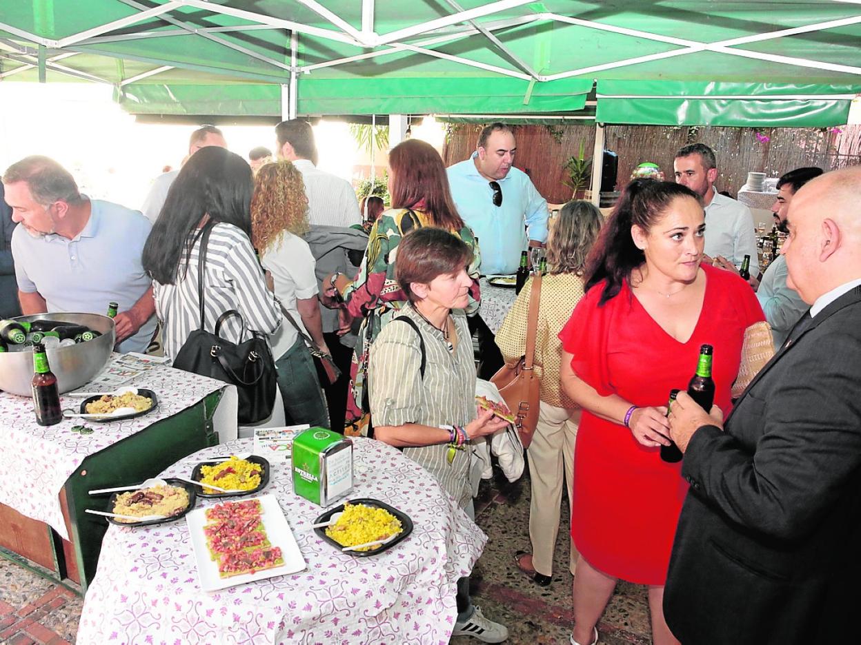 Degustación de tapas dentro de la quinta edición de la muestra gastronómica de Hostelor, ayer. 