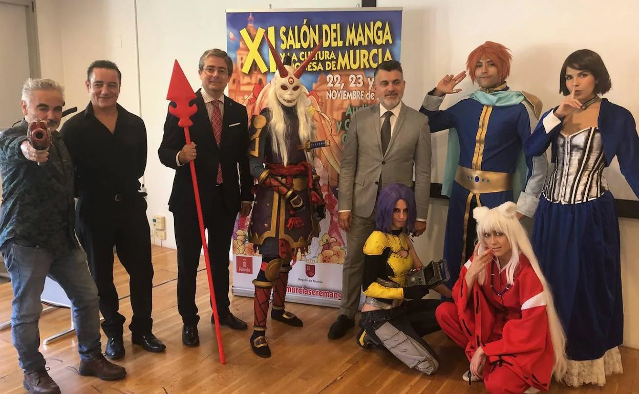 Presentación del XI Salón del Manga de Murcia.