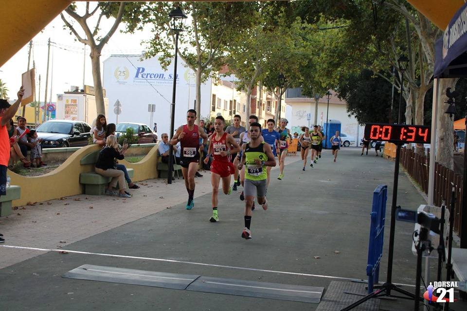 El atleta del C.A. Nogalte–Hogar Puerto Lumbreras completa la prueba con un tiempo de 15:47 minutos, por los 17:50 para la corredora del Juventud Atlética Elche