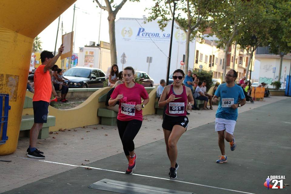 El atleta del C.A. Nogalte–Hogar Puerto Lumbreras completa la prueba con un tiempo de 15:47 minutos, por los 17:50 para la corredora del Juventud Atlética Elche