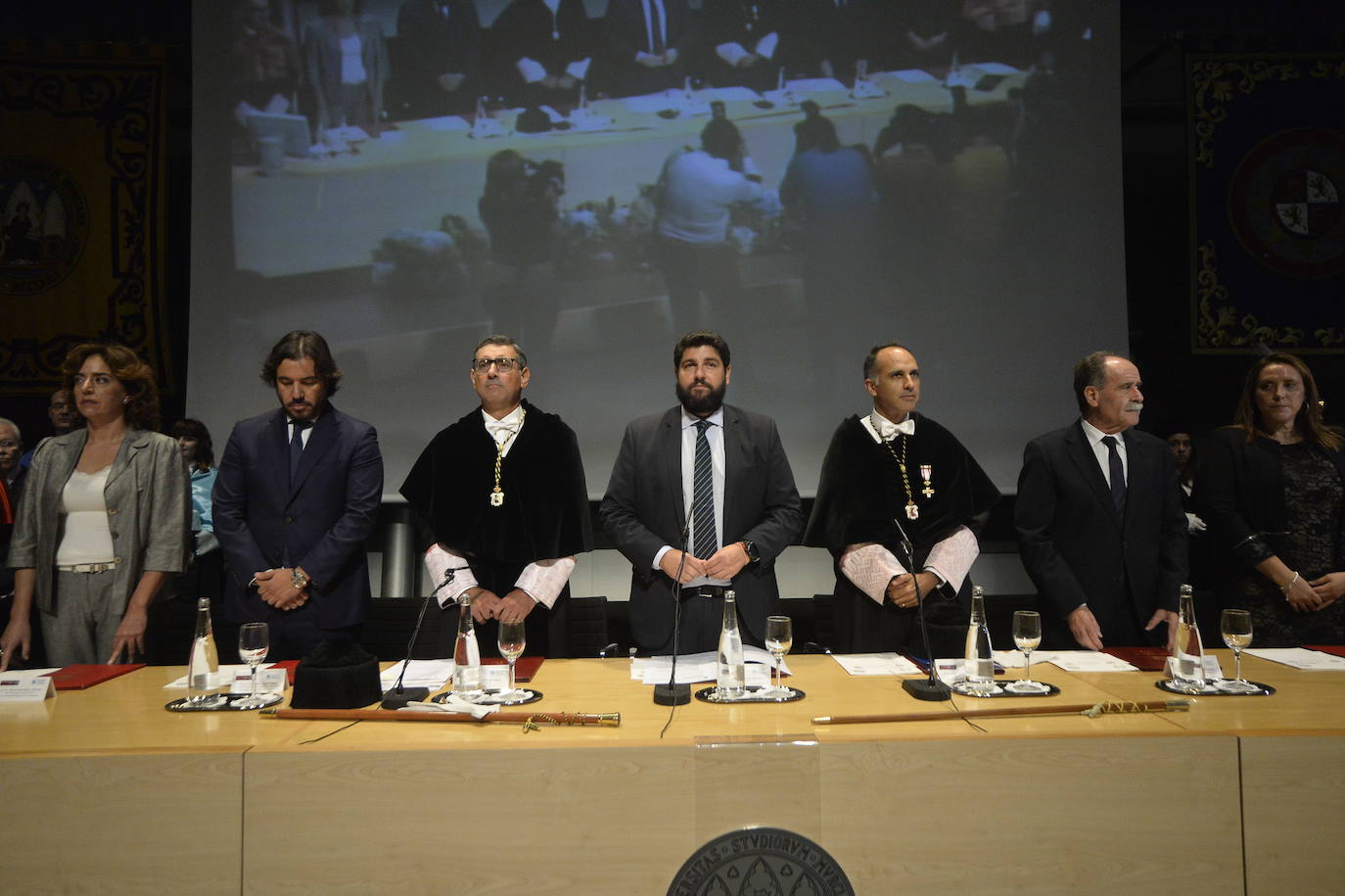 El catedrático de Óptica Pablo Artal, quien pronunció la lección magistral en acto de apertura de las universidades públicas, denuncia el envejecimiento de las plantillas investigadoras