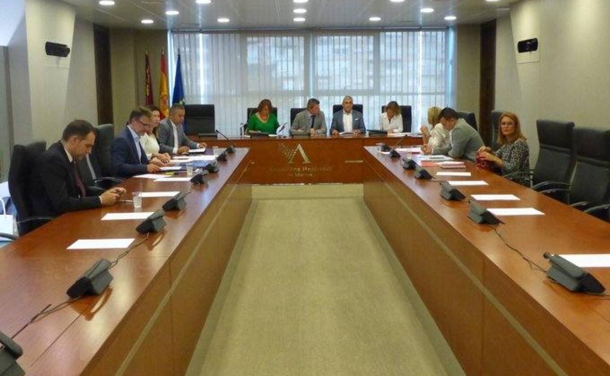 Reunión de la Comisión de Política Territorial, Agricultura, Agua y Medio Ambiente, este jueves.