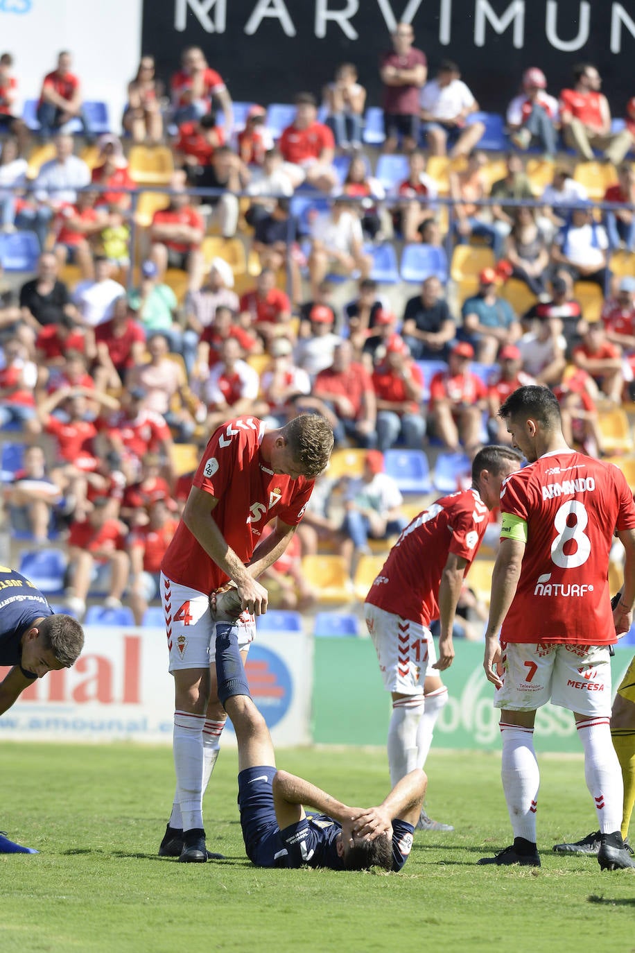 El Murcia fue el vencedor moral de un encuentro en el que el UCAM no dio la talla y en el que ambos equipos apenas generaron ocasiones de gol