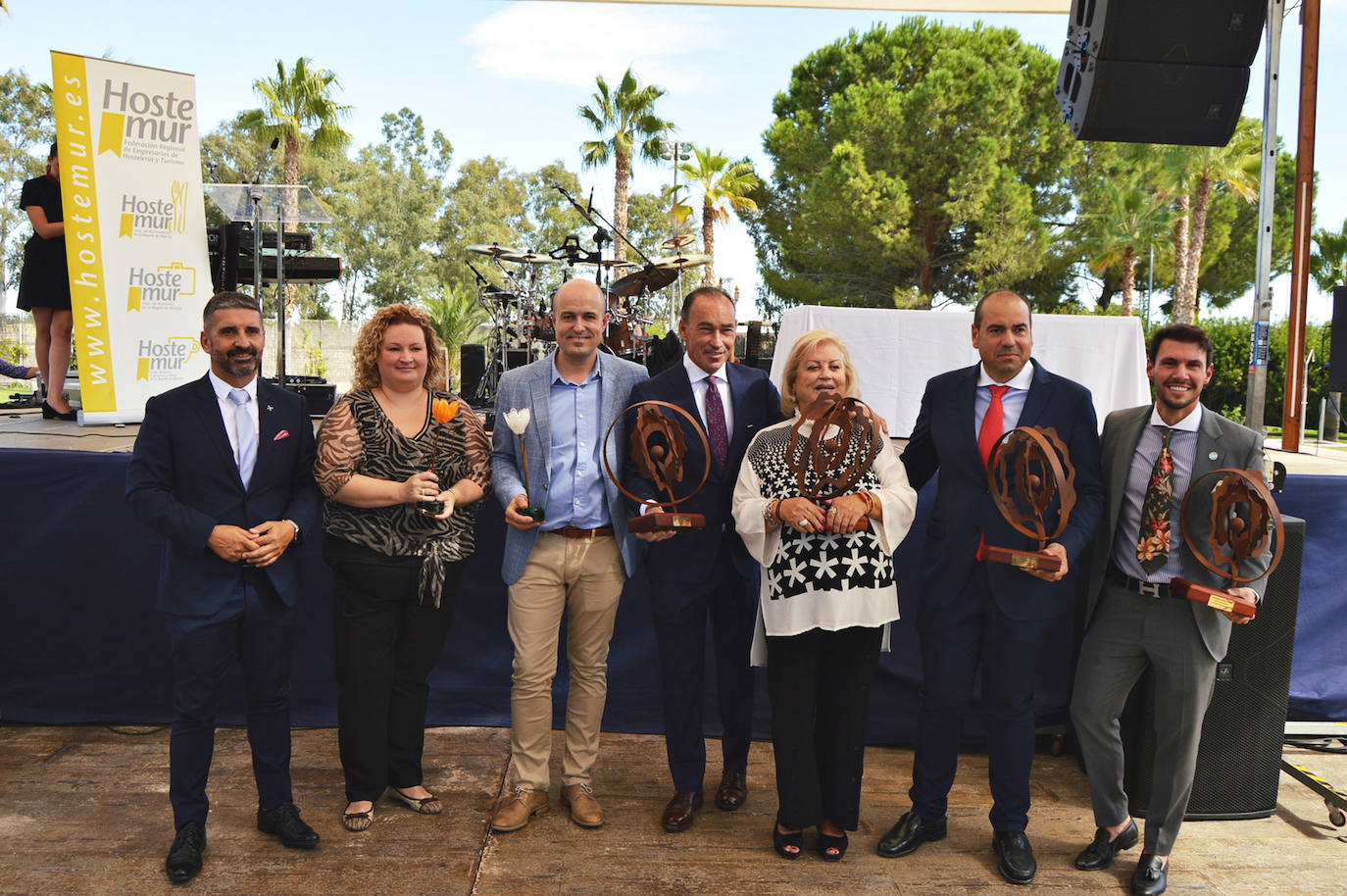 La patronal celebró su Fiesta de la Hostelería y el Turismo 2019 este lunes 7 de octubre en el Hotel Jardines de Amaltea de Lorca