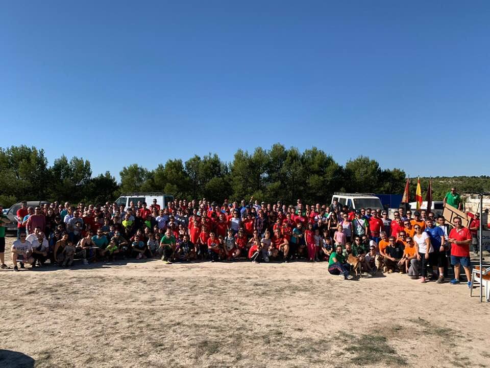 Más de 350 personas recorrieron un circuito exquisito, con tramos boscosos, campo a través, subidas y zonas para trepar