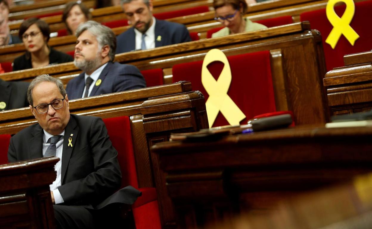 El presidente de la Generalitat, Quim Torra. 