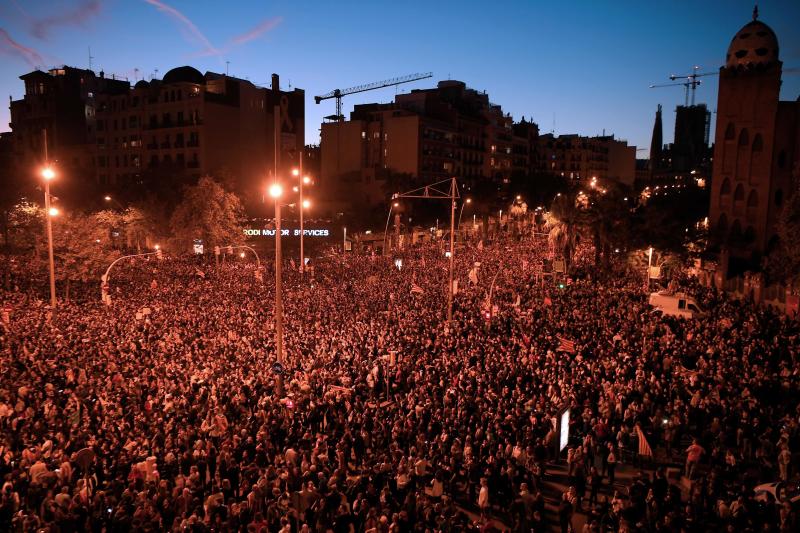 Fotos: Tercera jornada de protestas en Cataluña tras la sentencia del &#039;procés&#039;