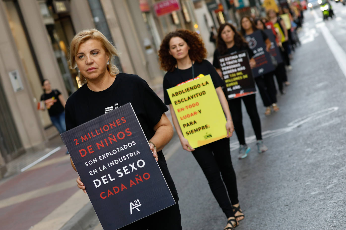 Fotos: Marcha en Murcia contra las nuevas formas de esclavitud