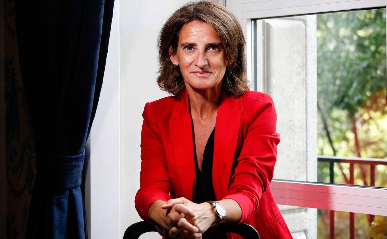 La ministra para la Transición Ecológica, Teresa Ribera.