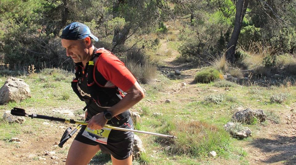 Dos corredores durante la Yeti Trail.