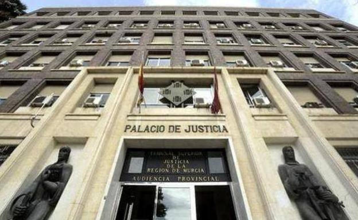 Palacio de Justicia de Murcia, en una imagen de archivo.