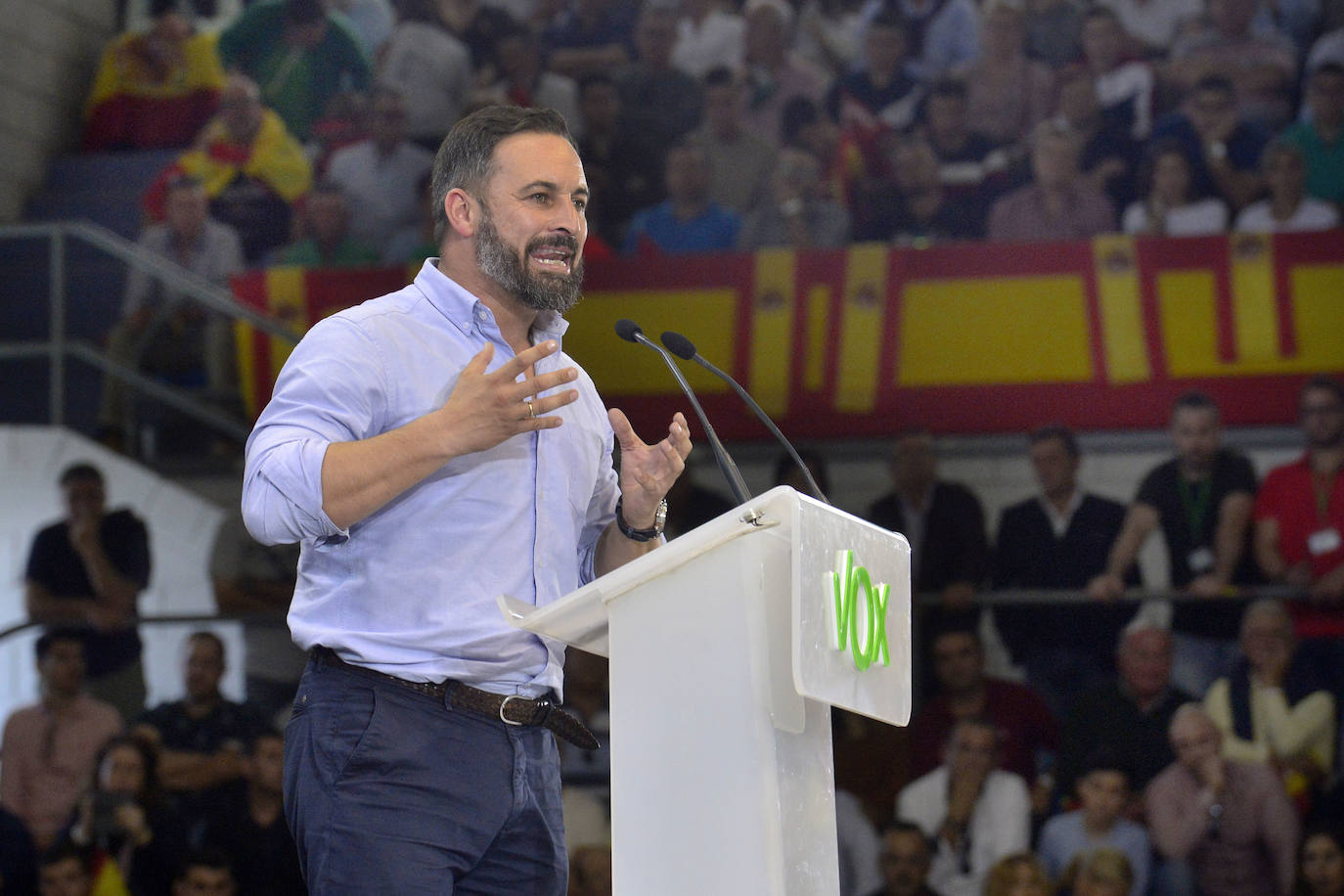 Santiago Abascal carga contra los centros de menores extranjeros no acompañados porque «destruyen la tranquilidad y la convivencia en los barrios»