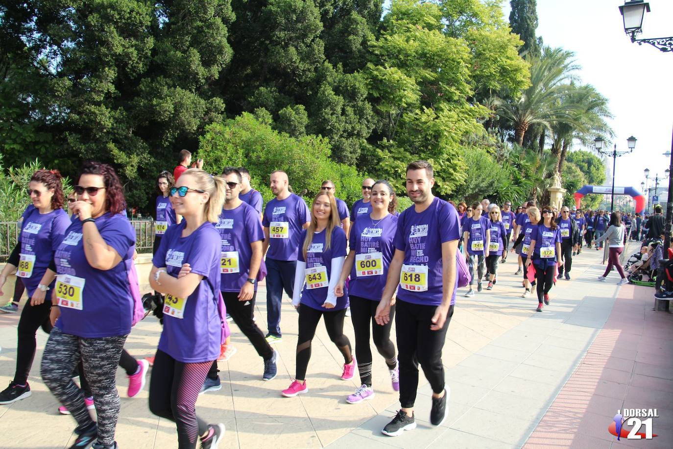 Fotos: Marcos Prieto y Irene Serna vencen en la Carrera Contra el Cáncer de Páncreas en Murcia