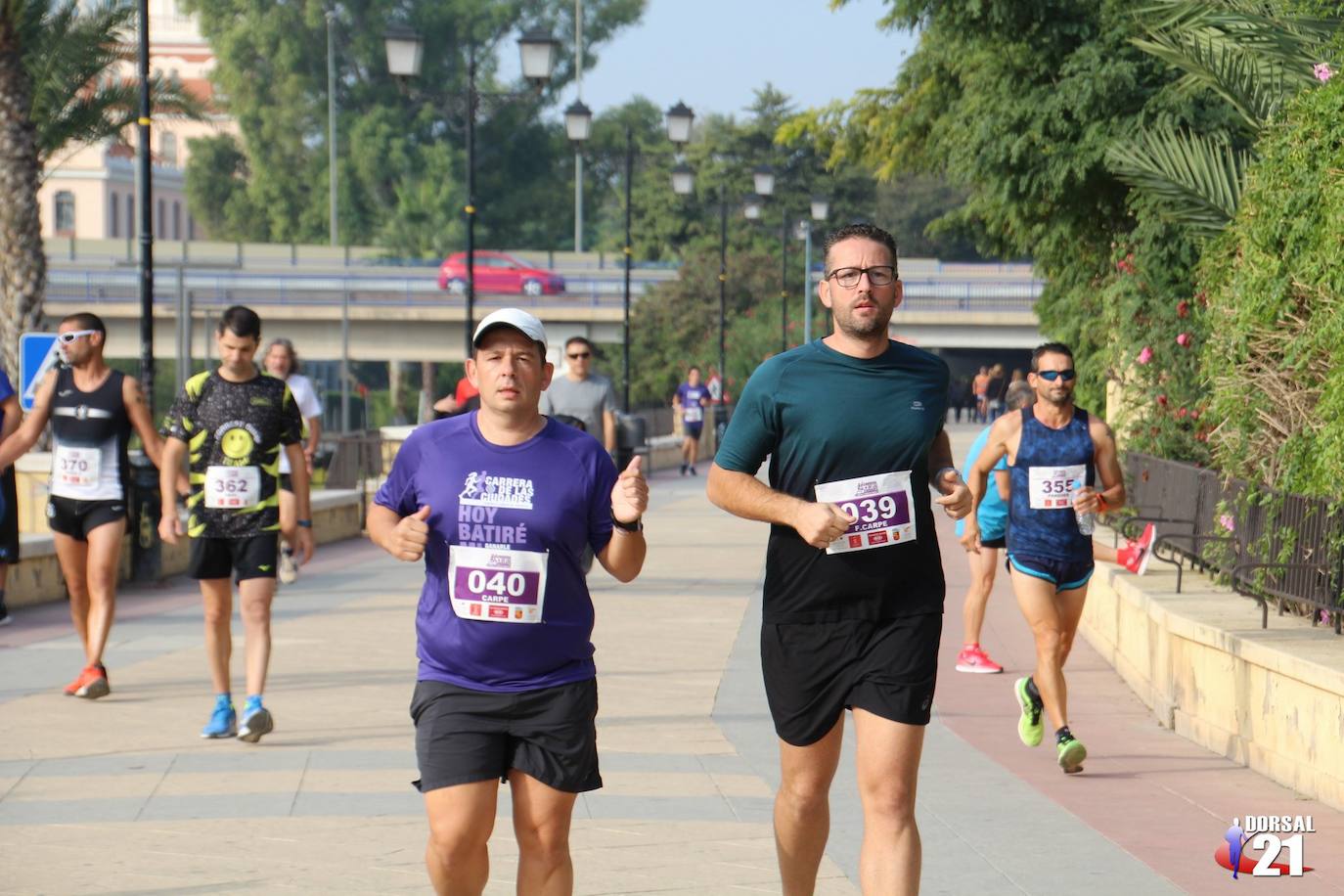 Fotos: Marcos Prieto y Irene Serna vencen en la Carrera Contra el Cáncer de Páncreas en Murcia