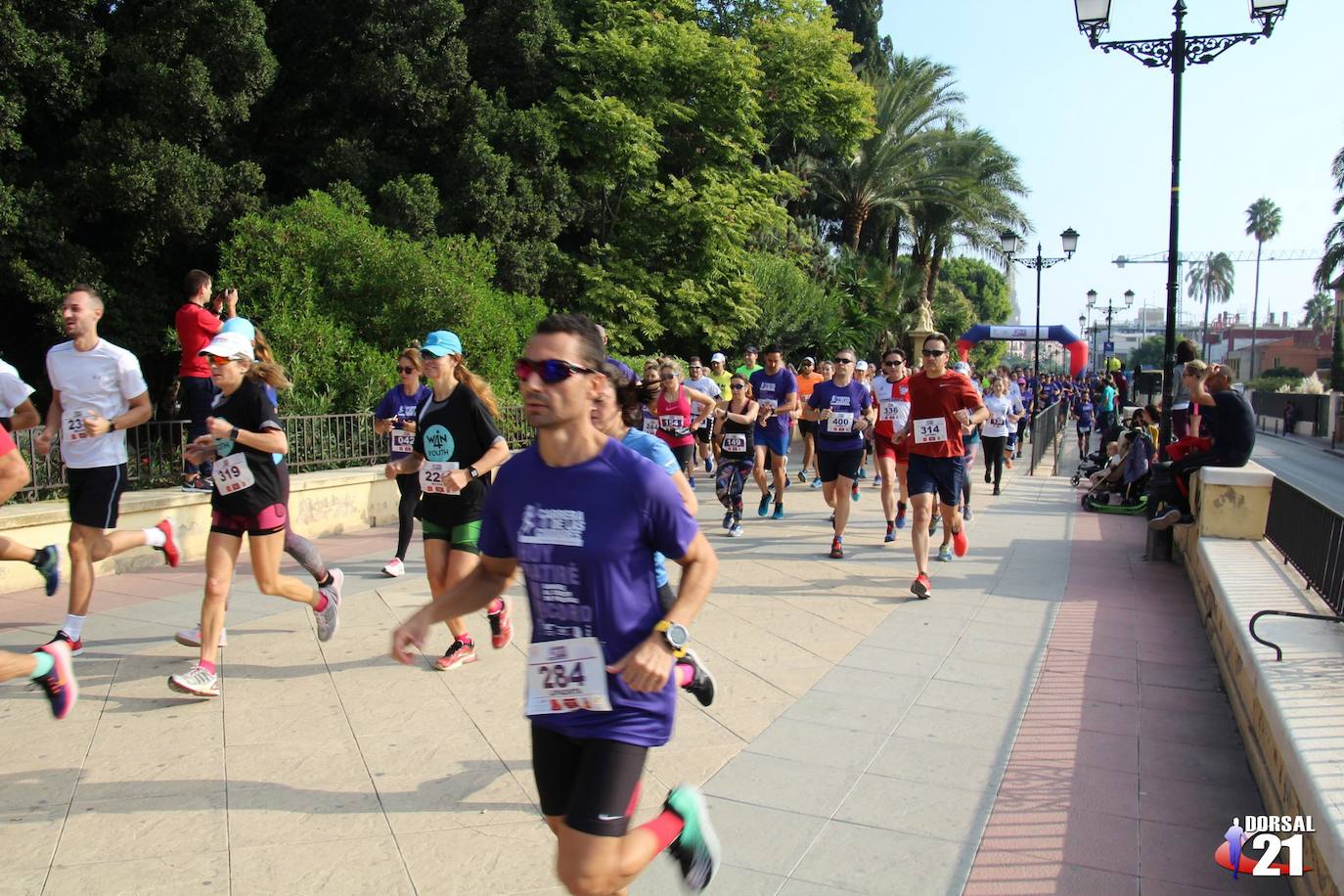 Fotos: Marcos Prieto y Irene Serna vencen en la Carrera Contra el Cáncer de Páncreas en Murcia