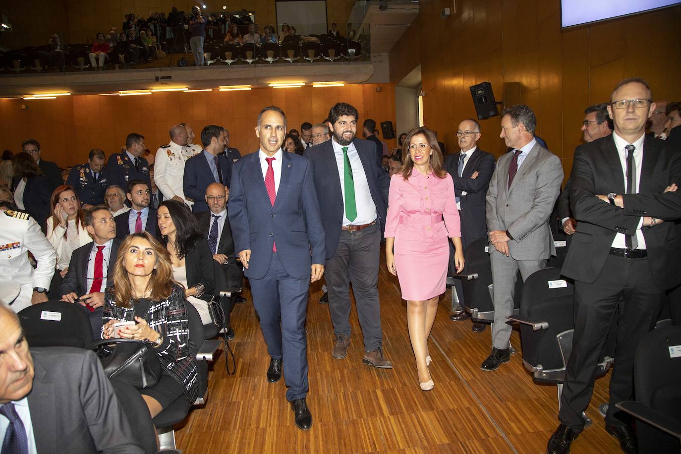 Acto del vigésimo aniversario de la Universidad Politécnica de Cartagena.