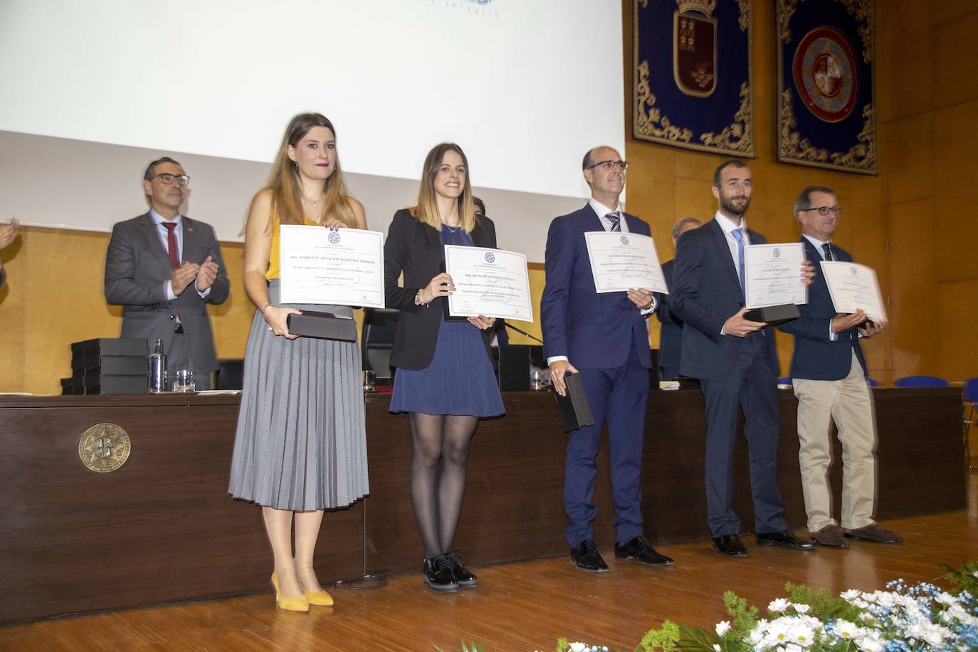 Acto del vigésimo aniversario de la Universidad Politécnica de Cartagena.