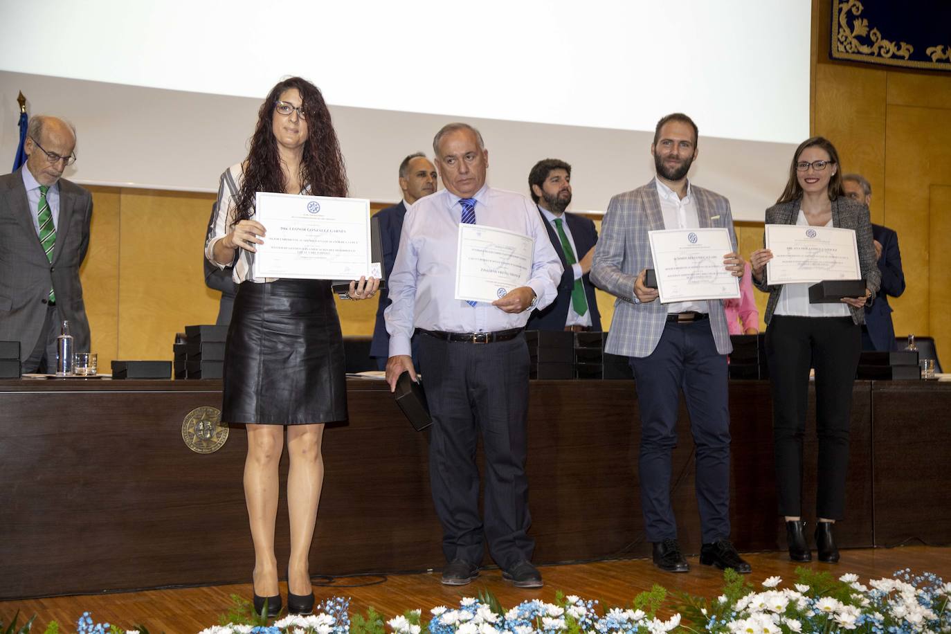 Acto del vigésimo aniversario de la Universidad Politécnica de Cartagena.