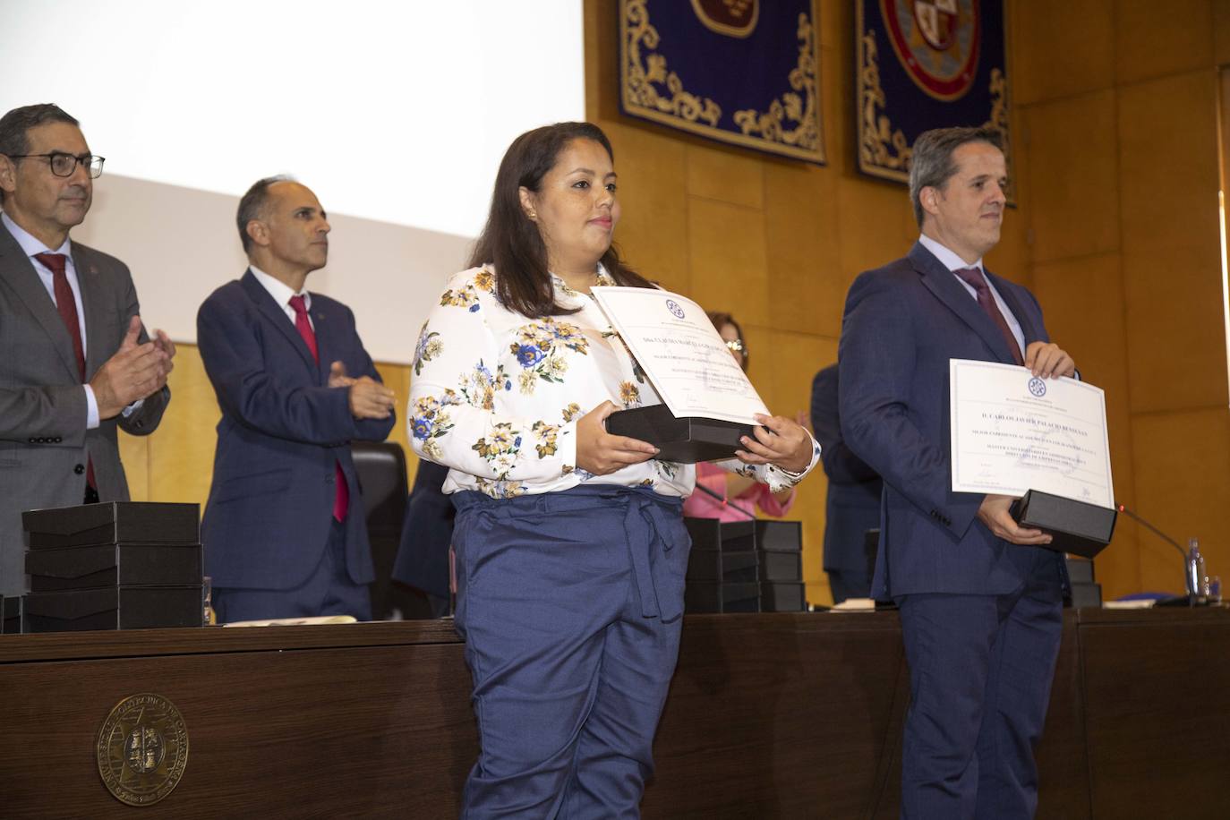Acto del vigésimo aniversario de la Universidad Politécnica de Cartagena.
