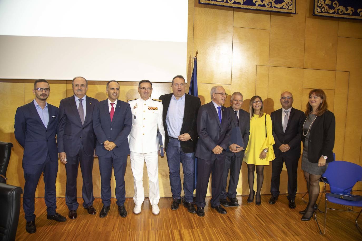 Acto del vigésimo aniversario de la Universidad Politécnica de Cartagena.