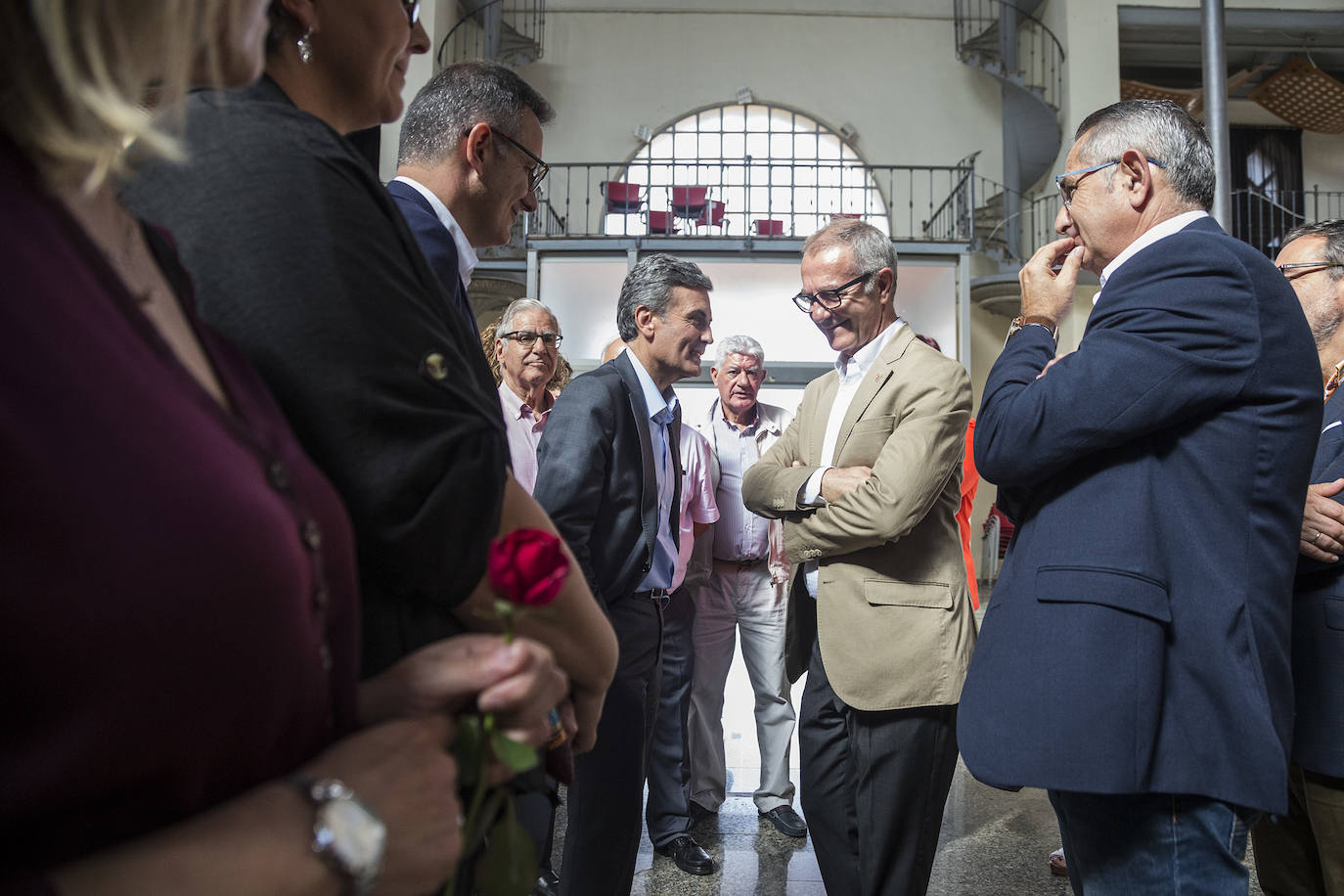 José Guirao pide en La Unión que se agilice el expediente para poder iniciar la restauración del patrimonio minero