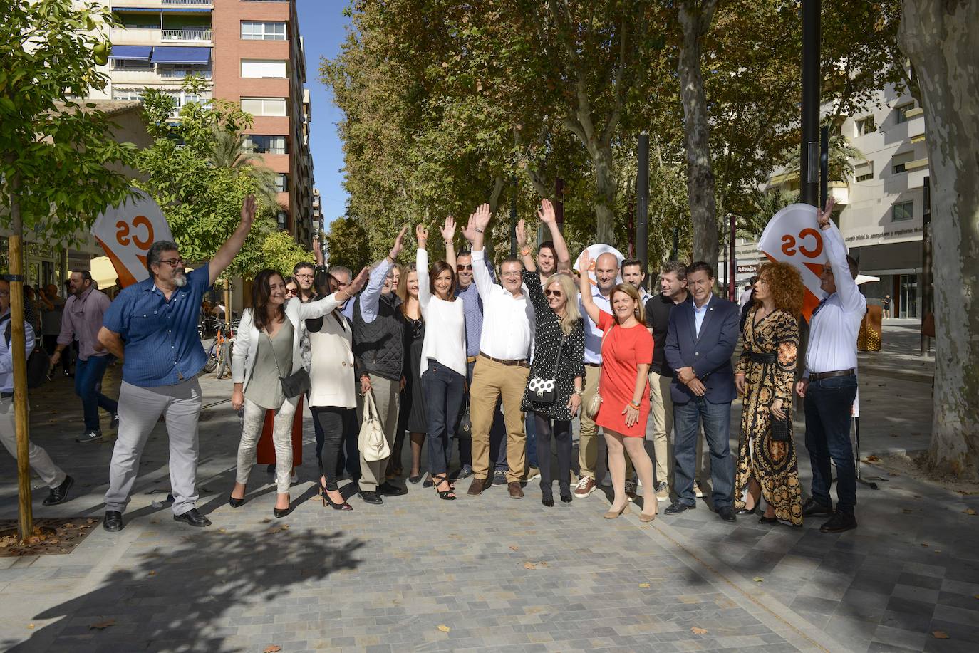 El candidato naranja asegura que «si los españoles quieren un gobierno de centro y moderado, tienen que votar al único partido que garantiza un gobierno de centro, y ese es Ciudadanos»