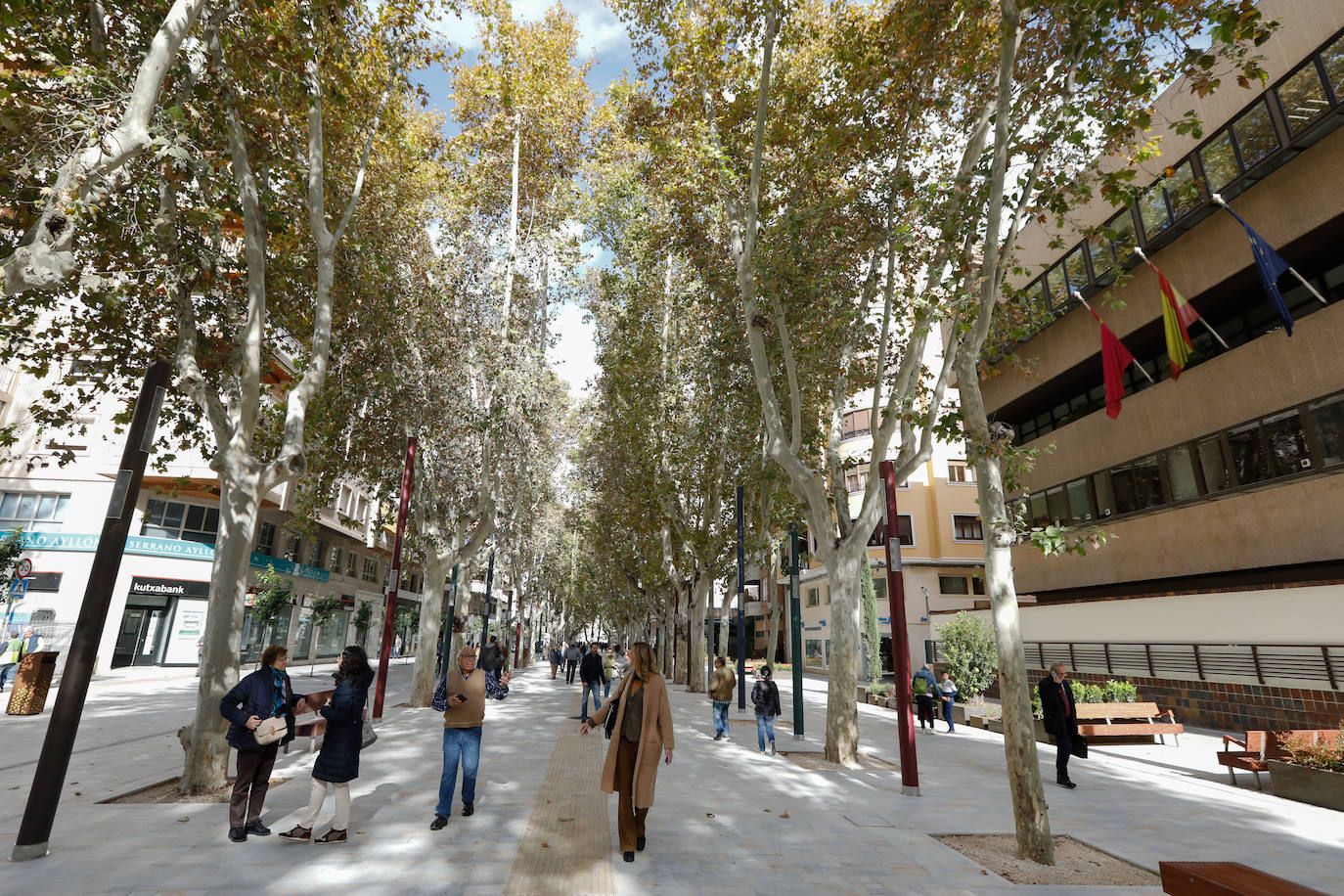 La inauguración del paseo será mañana con un espectáculo que ofrecerán artistas murcianos. 