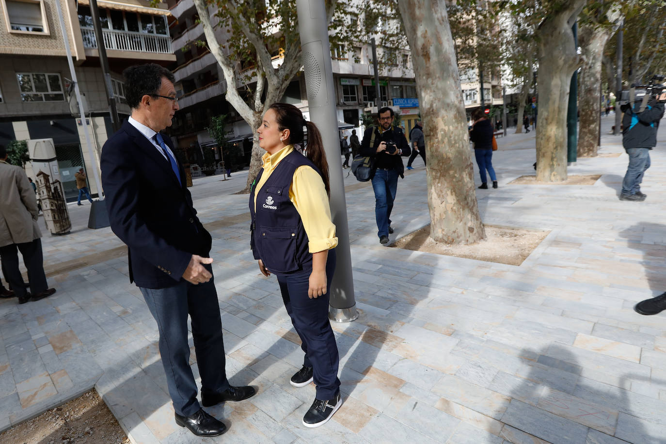 La inauguración del paseo será mañana con un espectáculo que ofrecerán artistas murcianos. 