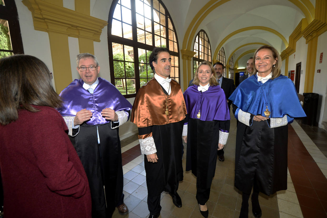 Acto de apertura del curso académico de la UCAM, este viernes, en el campus de Los Jerónimos.