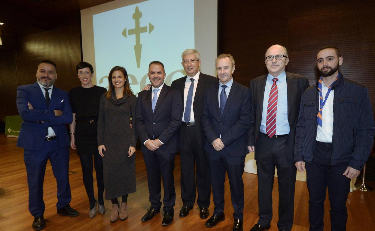 José Manuel Salas, Carolina Cánovas, Laura Juguera, Manuel Pardo, Manuel Molina Boix, Alfonso Navarro, Pedro Guirao y Antonio Imbernón. 