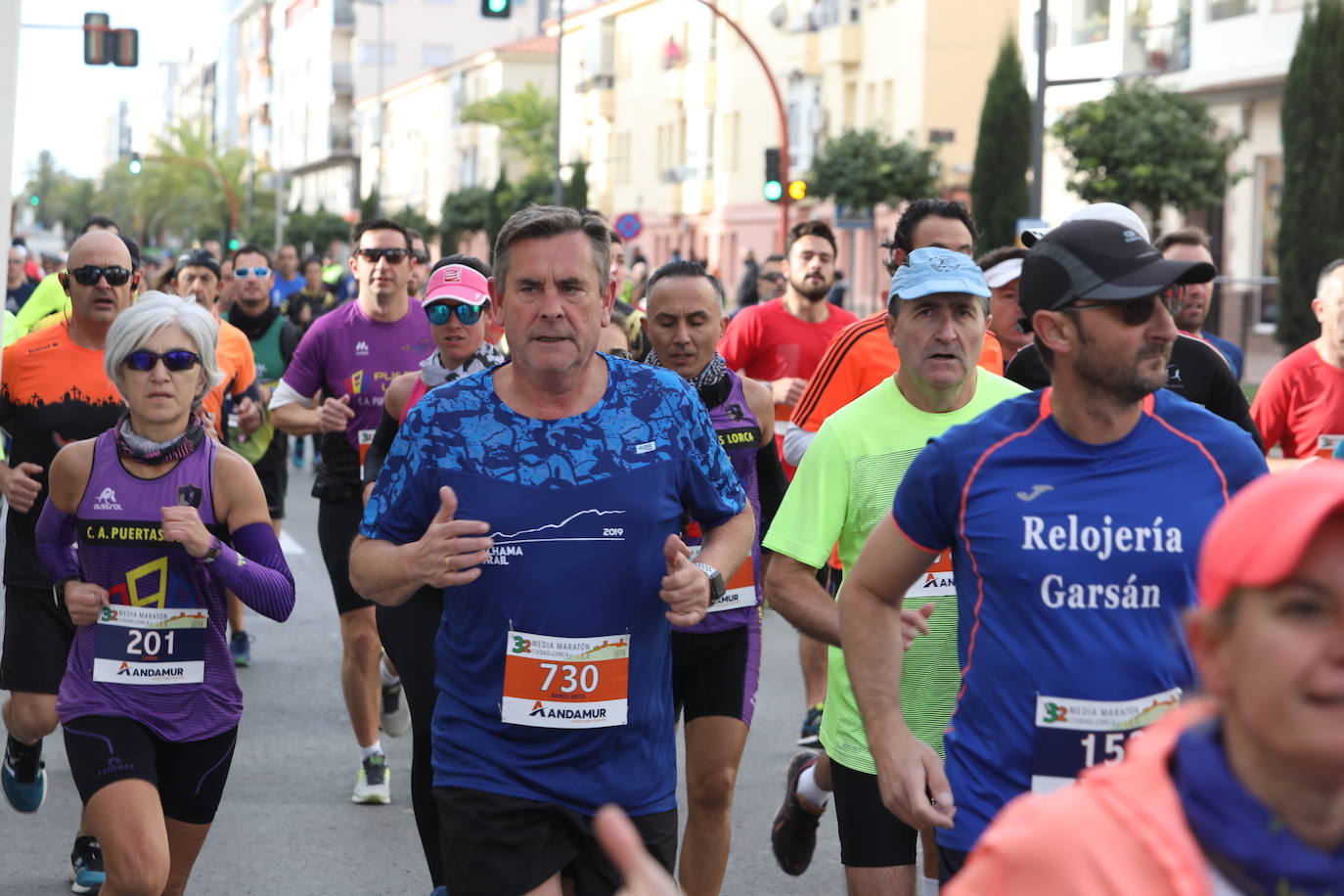 El atleta marroquí, del Unión Guadalajara, se lleva la 'media' de la Ciudad del Sol; Wafiya Benali, del CA Nogalte, triunfó en la prueba femenina